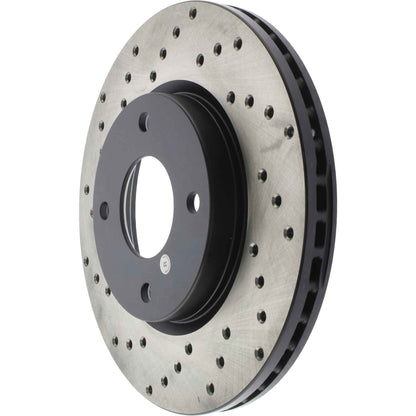 StopTech  Sport Cryo Cross Drilled Brake Rotor; Front Right