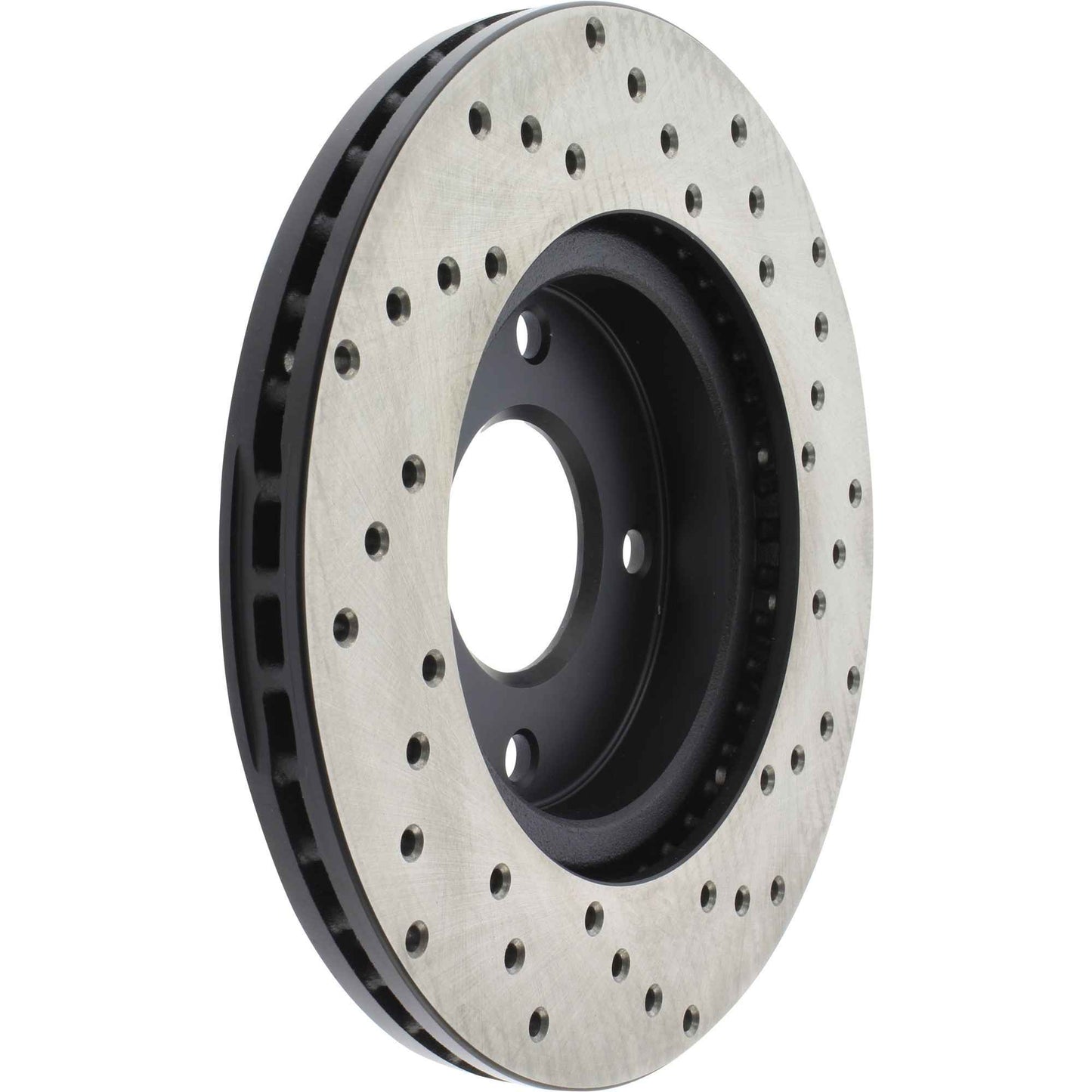 StopTech Sport Cross Drilled Brake Rotor; Front Right