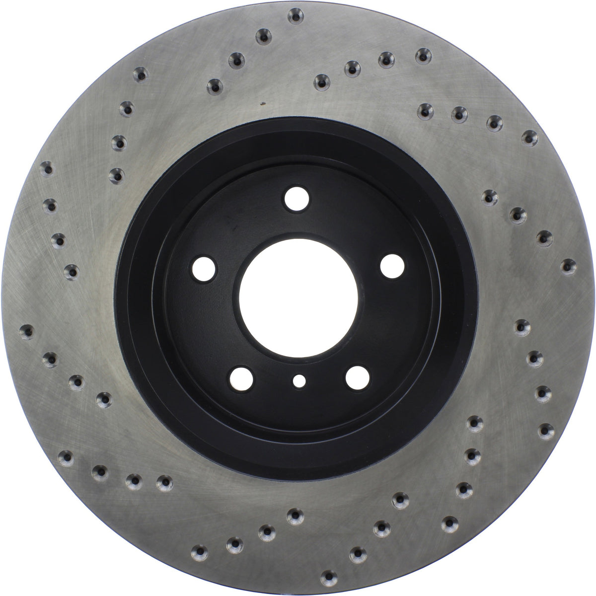 StopTech Sport Cryo Cross Drilled Brake Rotor; Front Left