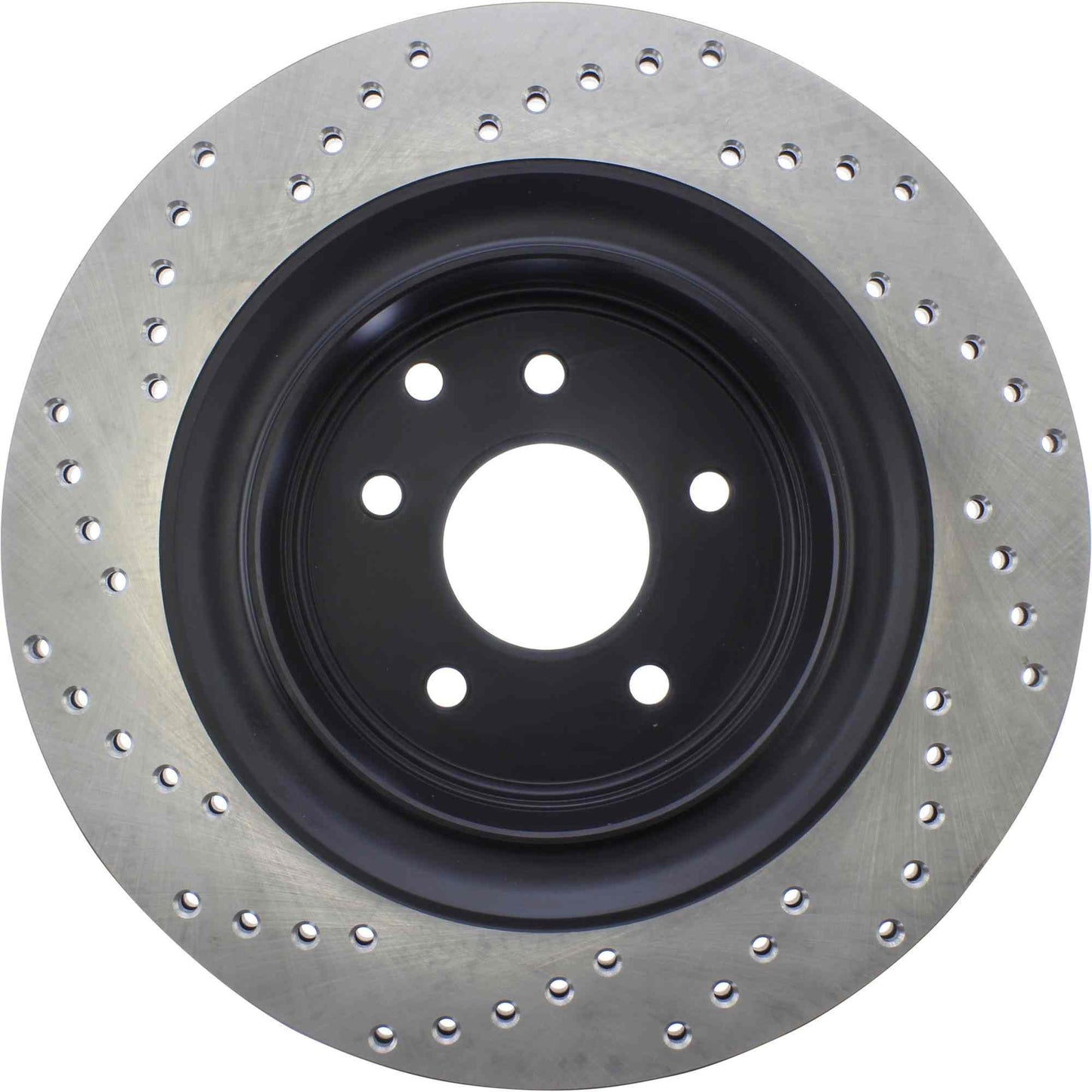 StopTech Sport Cryo Cross Drilled Brake Rotor; Rear Left