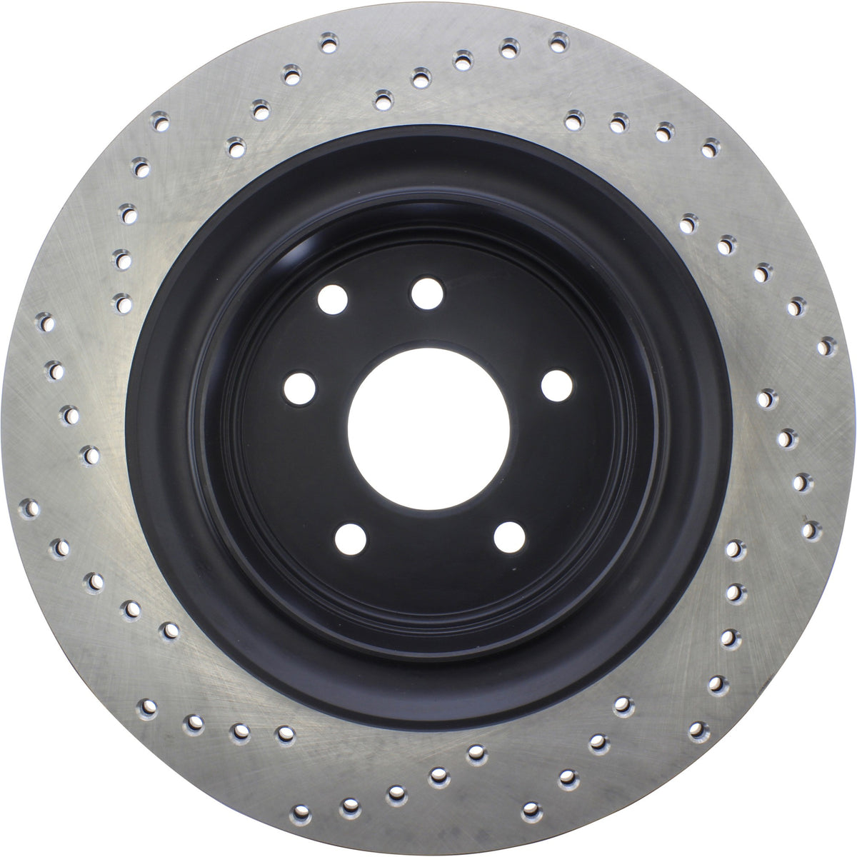 StopTech Sport Cryo Cross Drilled Brake Rotor; Rear Left