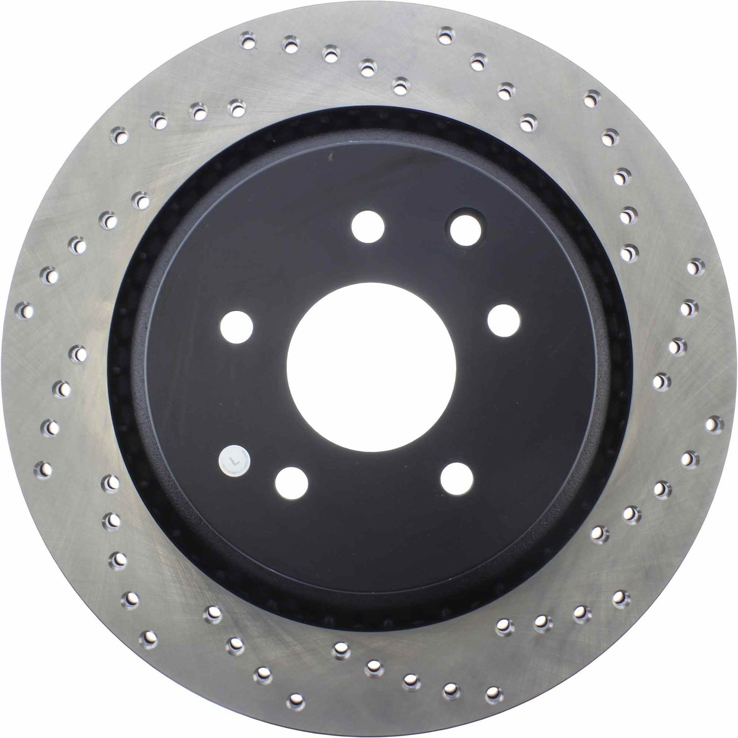 StopTech Sport Cryo Cross Drilled Brake Rotor; Rear Left