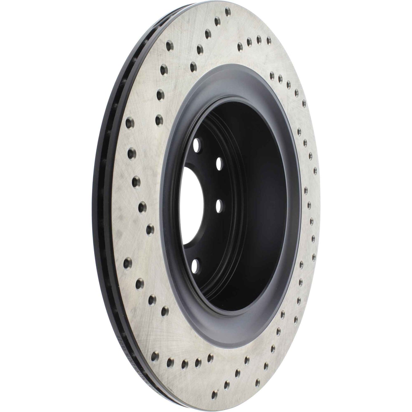 StopTech Sport Cryo Cross Drilled Brake Rotor; Rear Left