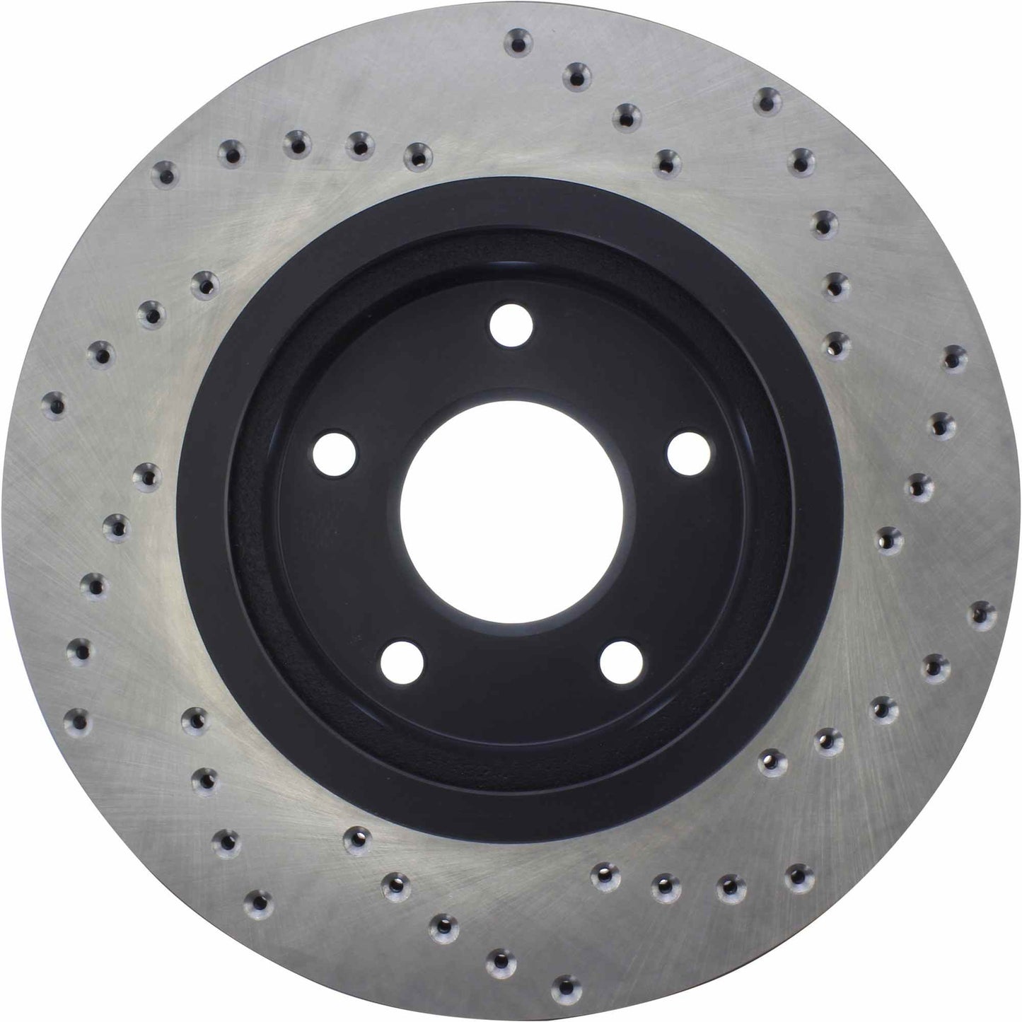 StopTech Sport Cross Drilled Brake Rotor; Front Right