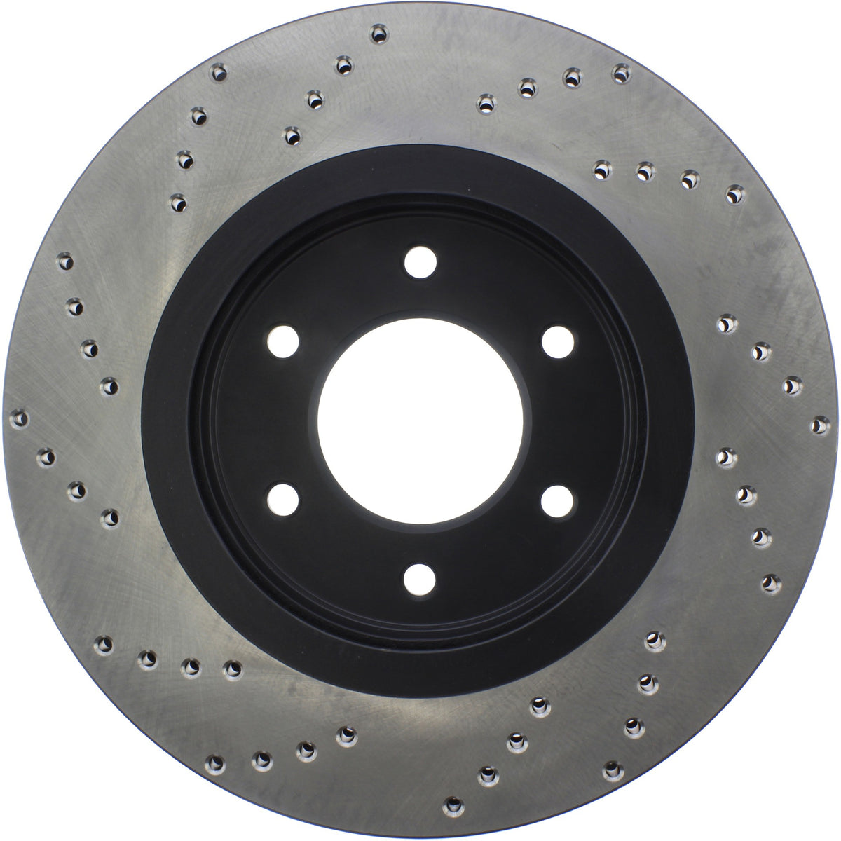 StopTech Sport Cryo Cross Drilled Brake Rotor; Front Left