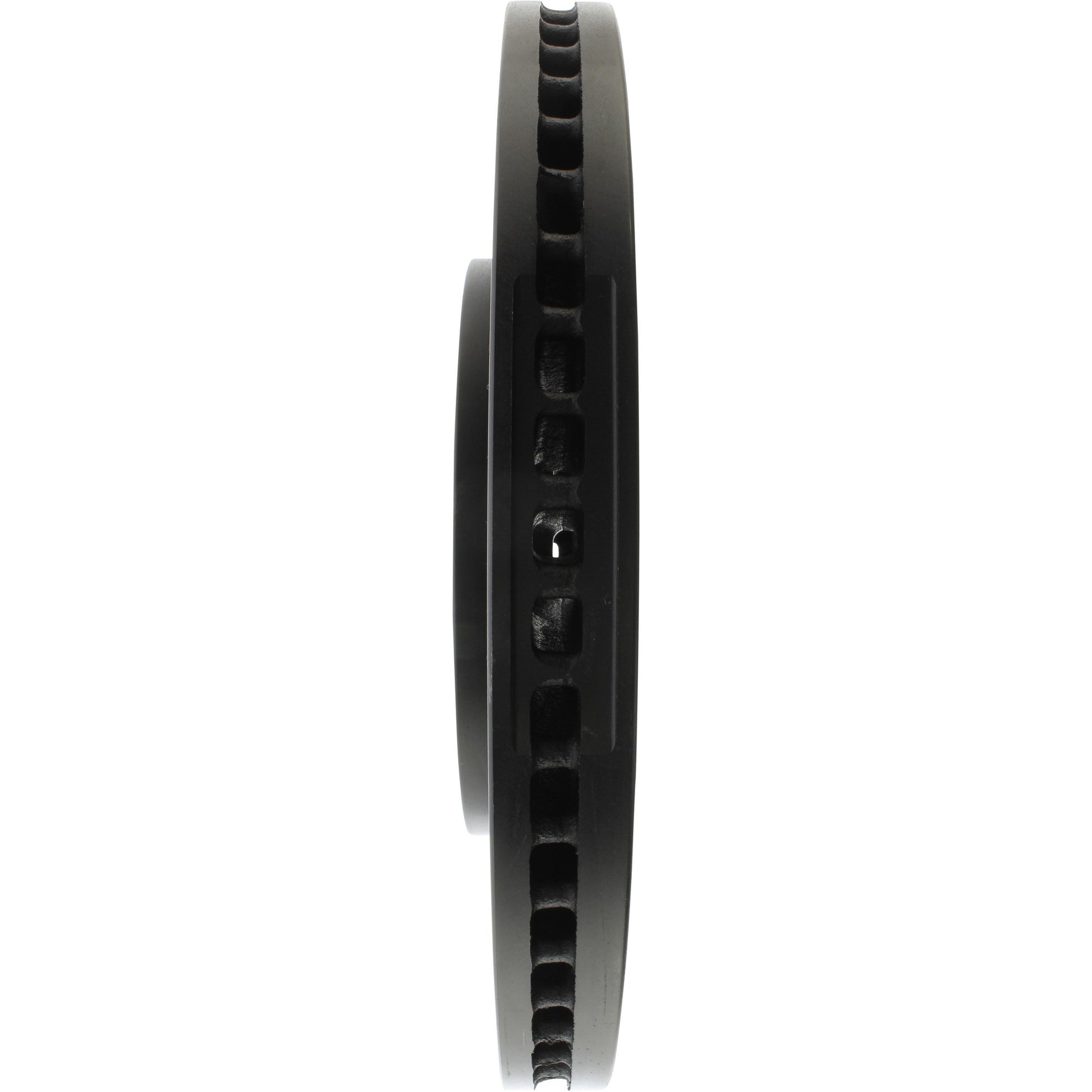 StopTech Sport Cross Drilled Brake Rotor; Front Left
