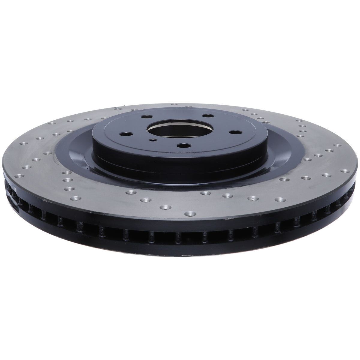 StopTech Sport Cryo Cross Drilled Brake Rotor; Front Left