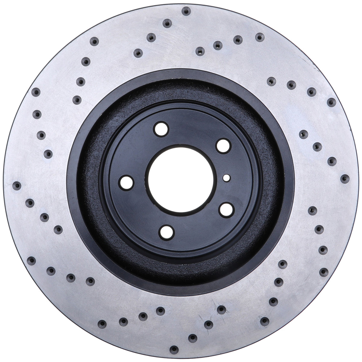 StopTech Sport Cryo Cross Drilled Brake Rotor; Front Left