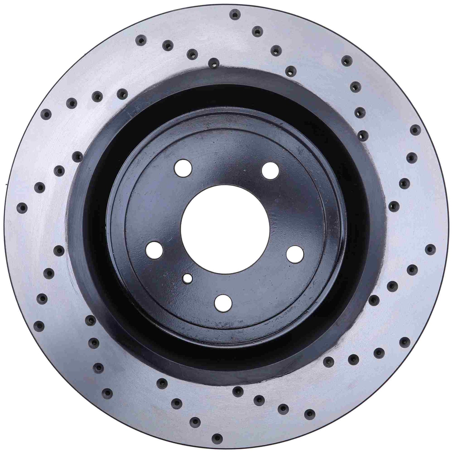StopTech Sport Cryo Cross Drilled Brake Rotor; Front Left