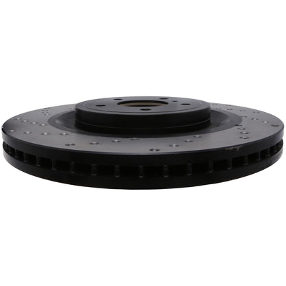 StopTech Sport Cryo Cross Drilled Brake Rotor; Front Right
