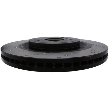 StopTech Sport Cryo Cross Drilled Brake Rotor; Front Right