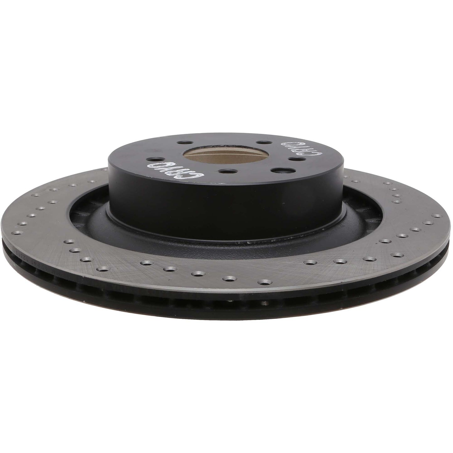 StopTech Sport Cryo Cross Drilled Brake Rotor; Rear Left