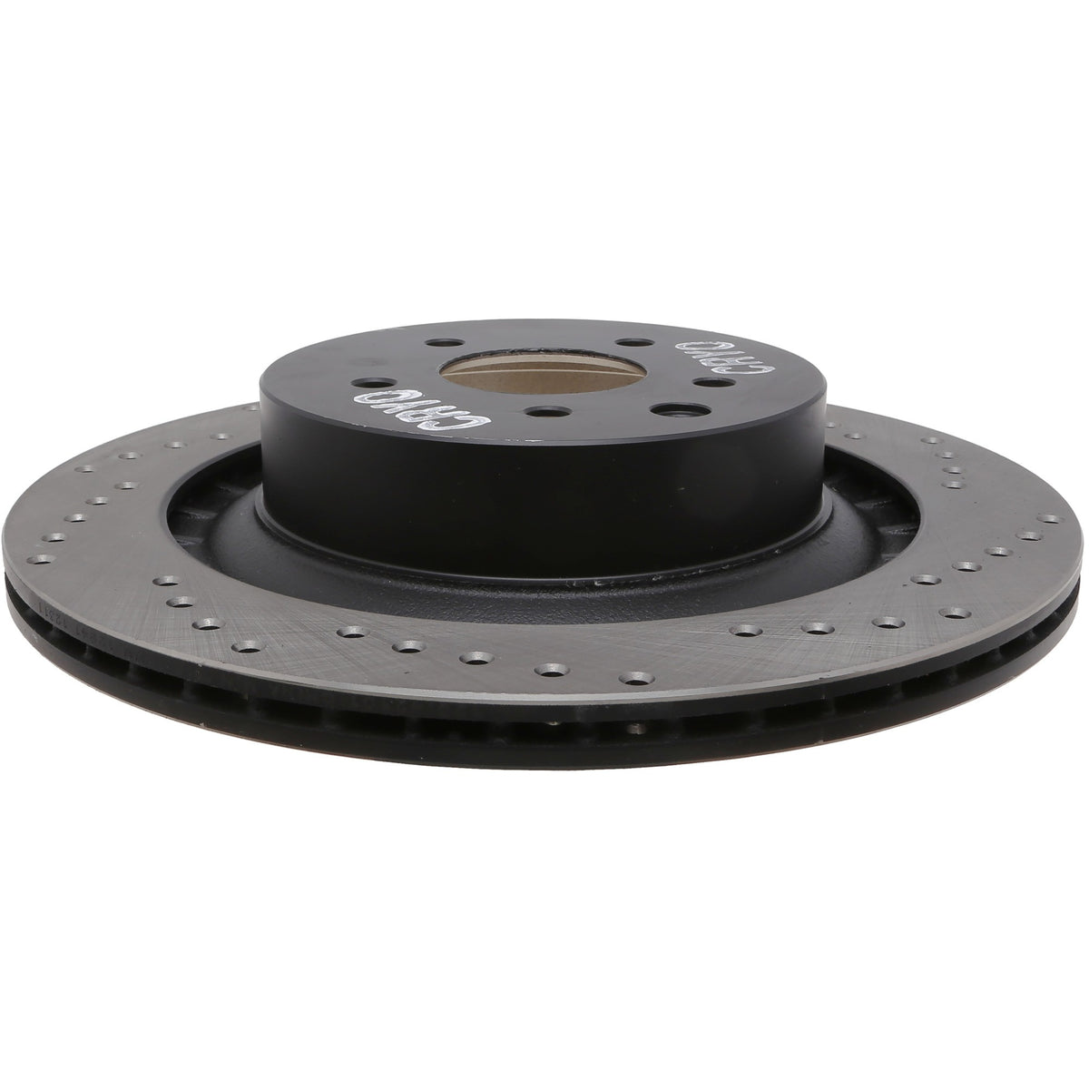 StopTech Sport Cryo Cross Drilled Brake Rotor; Rear Left