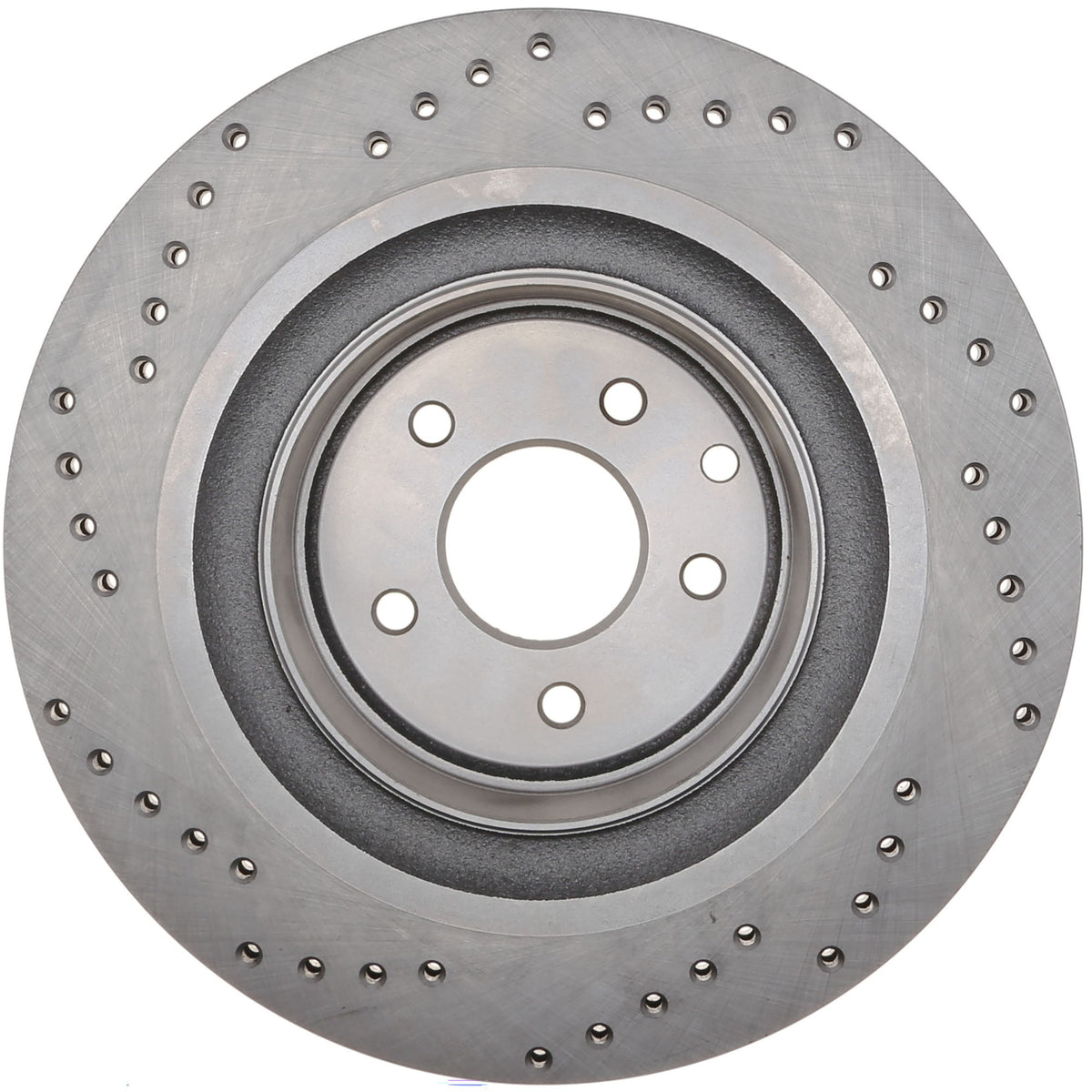 StopTech Sport Cryo Cross Drilled Brake Rotor; Rear Left