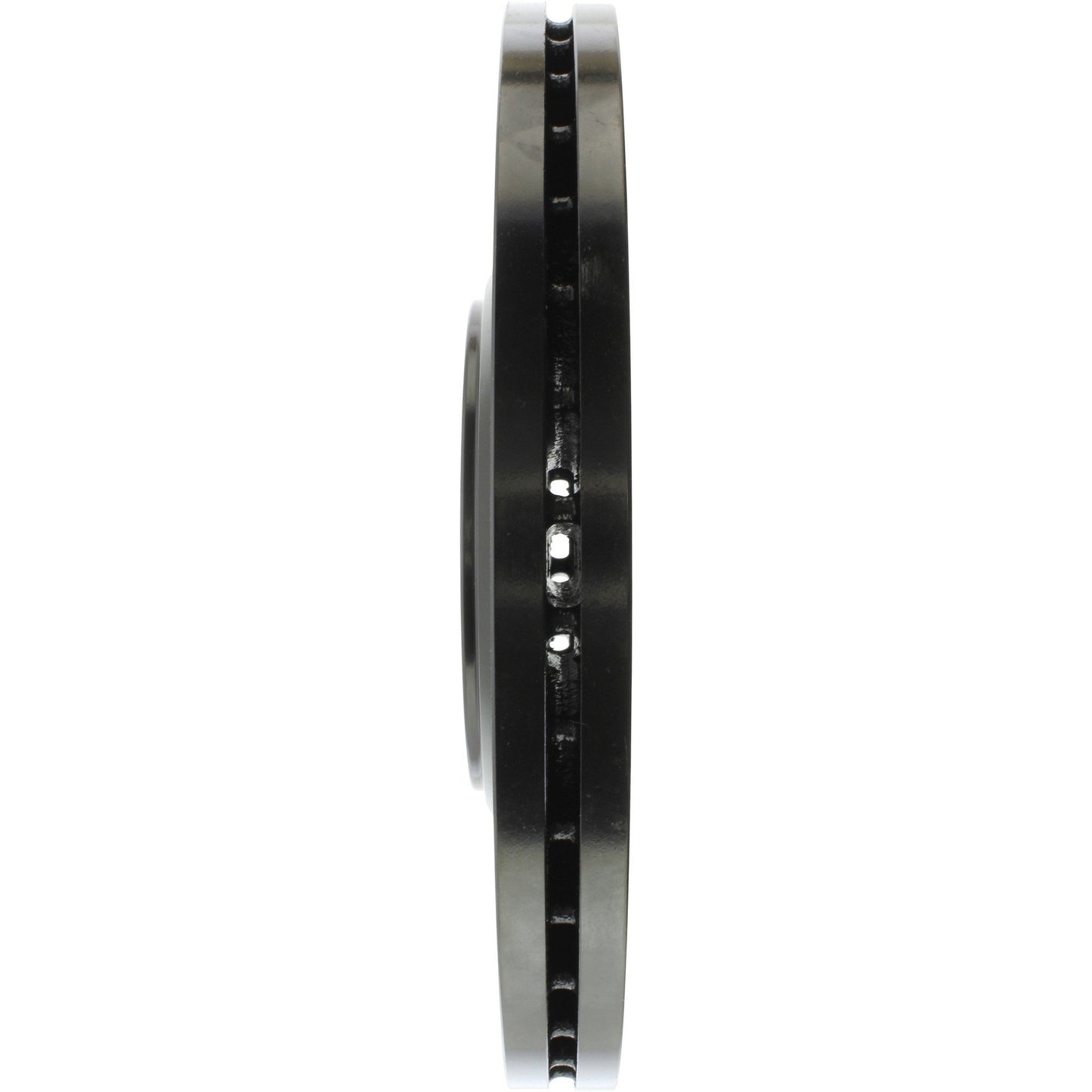 StopTech Sport Cross Drilled Brake Rotor; Front Left