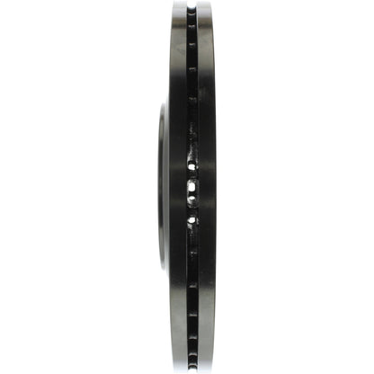 StopTech Sport Cross Drilled Brake Rotor; Front Left