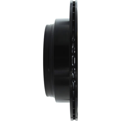 StopTech Sport Cross Drilled Brake Rotor; Rear Left
