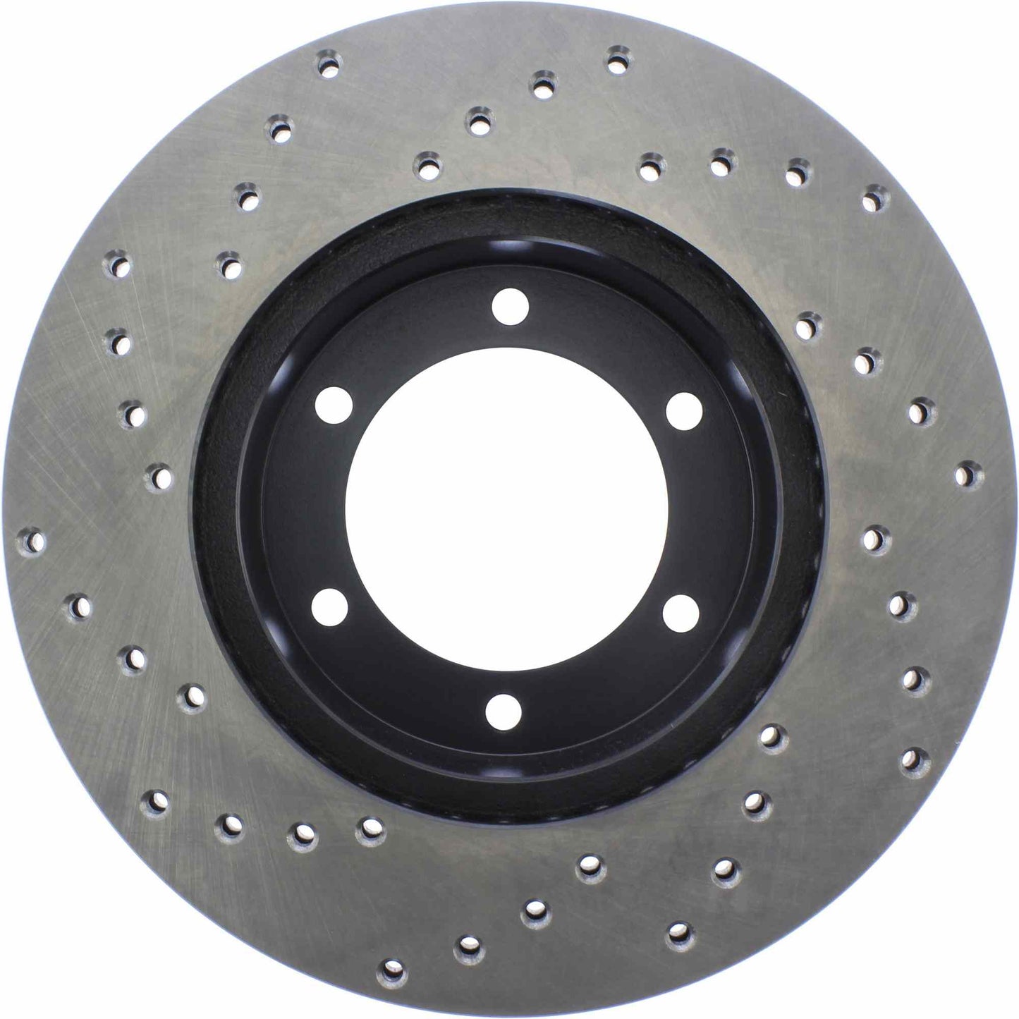 StopTech Sport Cryo Cross Drilled Brake Rotor; Front Left