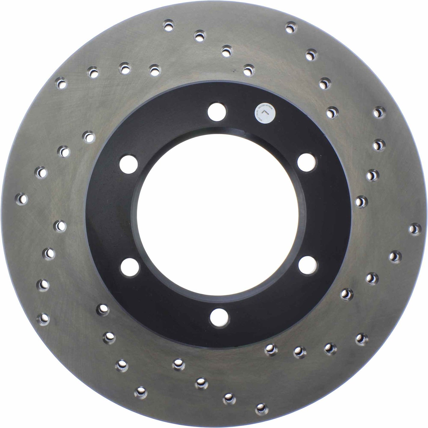 StopTech Sport Cryo Cross Drilled Brake Rotor; Front Left