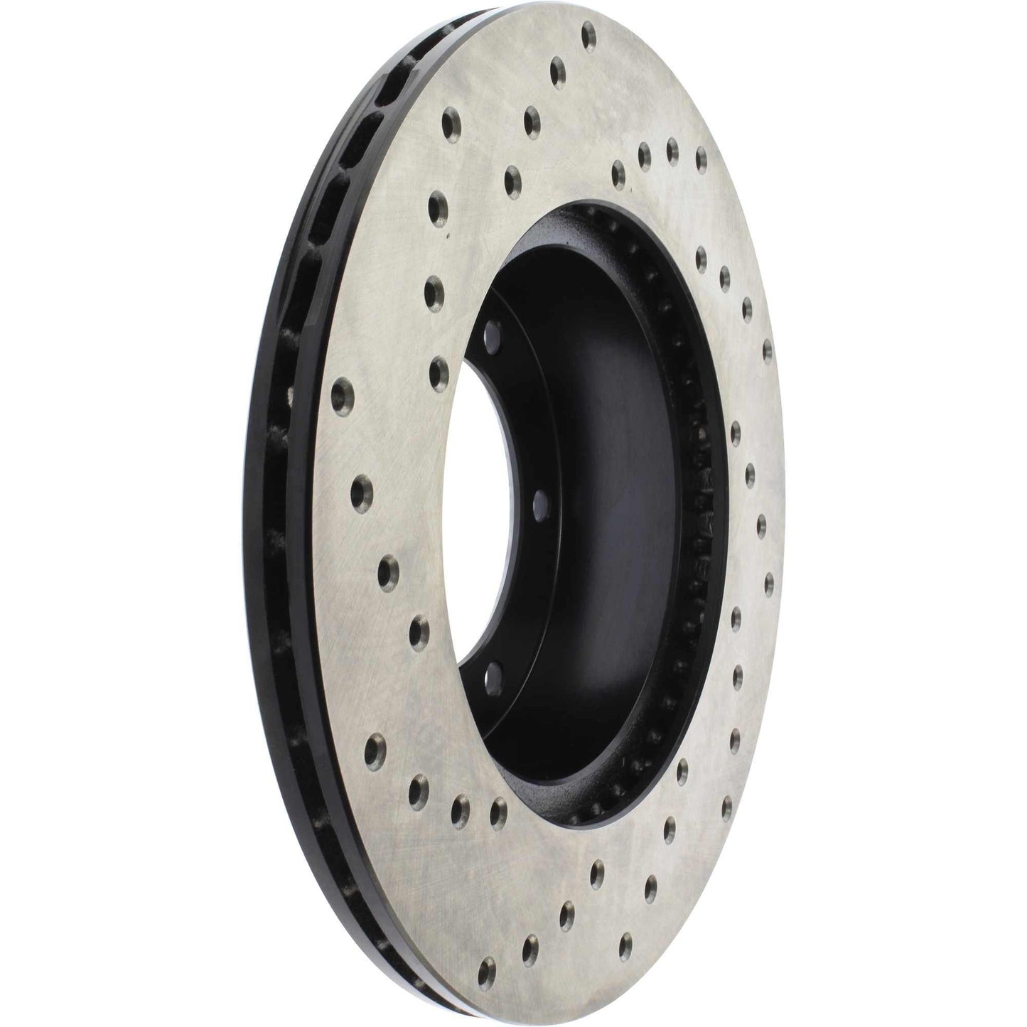 StopTech Sport Cryo Cross Drilled Brake Rotor; Front Left