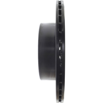 StopTech Sport Cross Drilled Brake Rotor; Front Left