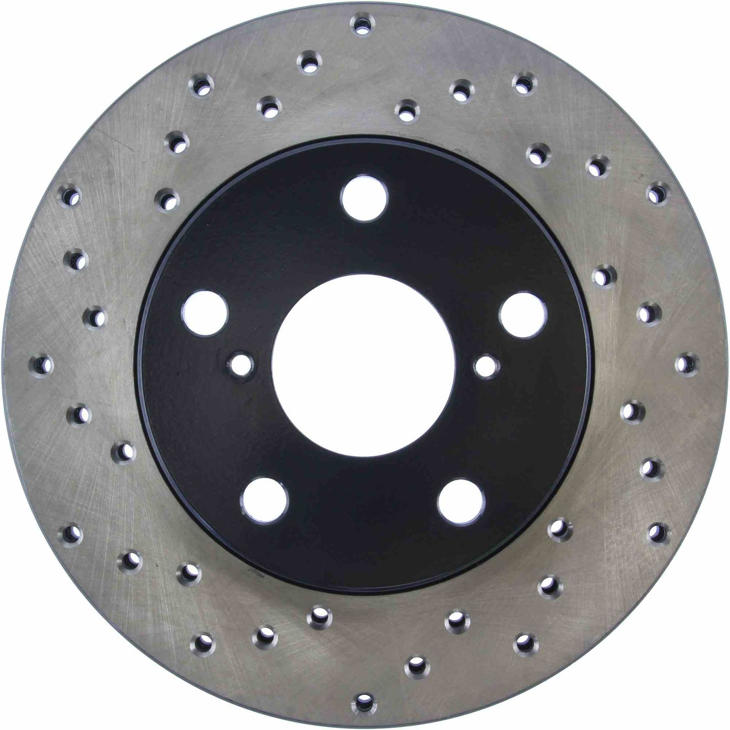 StopTech 90-95 Toyota MR2/MR2 Spyder (Exc Turbo)/90-91 MR2 Turbo Drilled Front Right Rotor 128.44069R