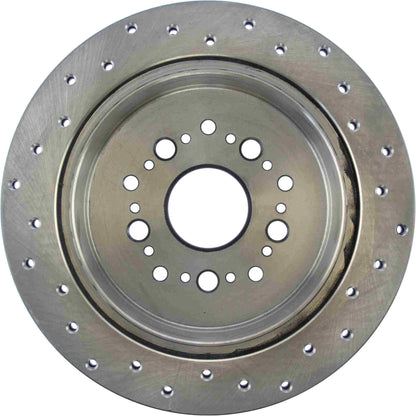 StopTech Drilled Sport Brake Rotor 128.44082R