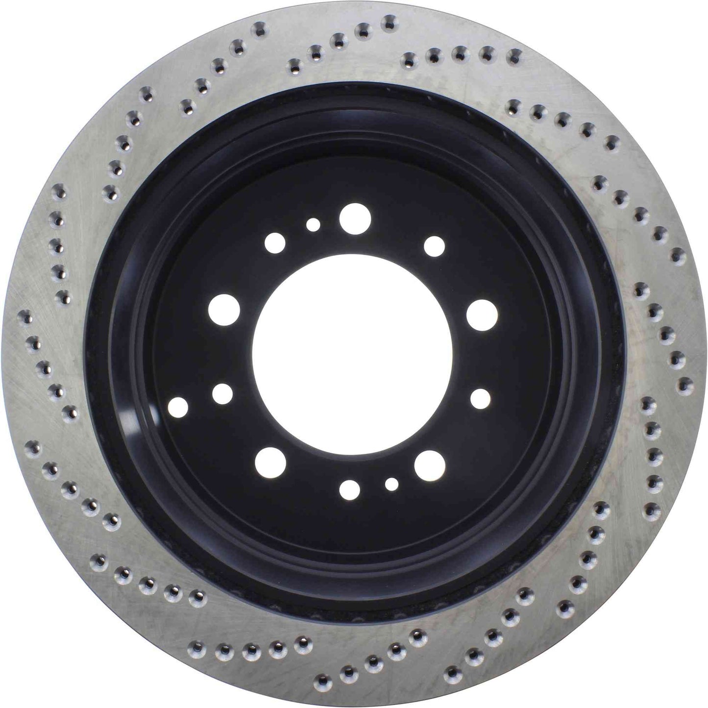StopTech Sport Cryo Cross Drilled Brake Rotor; Rear Left