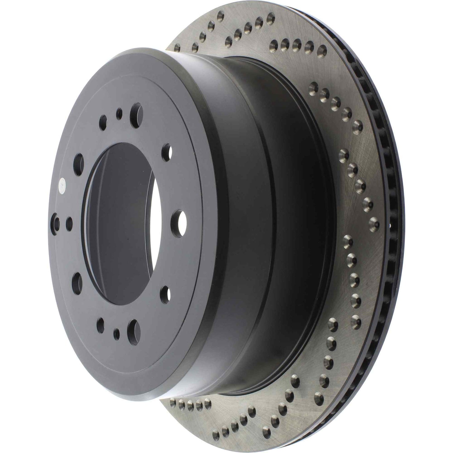 StopTech Sport Cryo Cross Drilled Brake Rotor; Rear Right