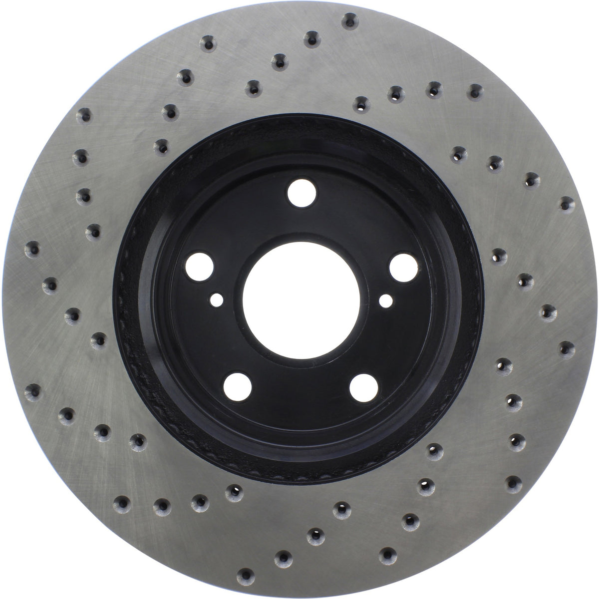 StopTech Sport Cryo Cross Drilled Brake Rotor; Front Left