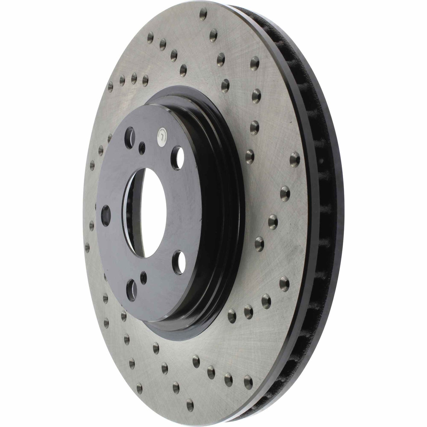 StopTech Sport Cryo Cross Drilled Brake Rotor; Front Left
