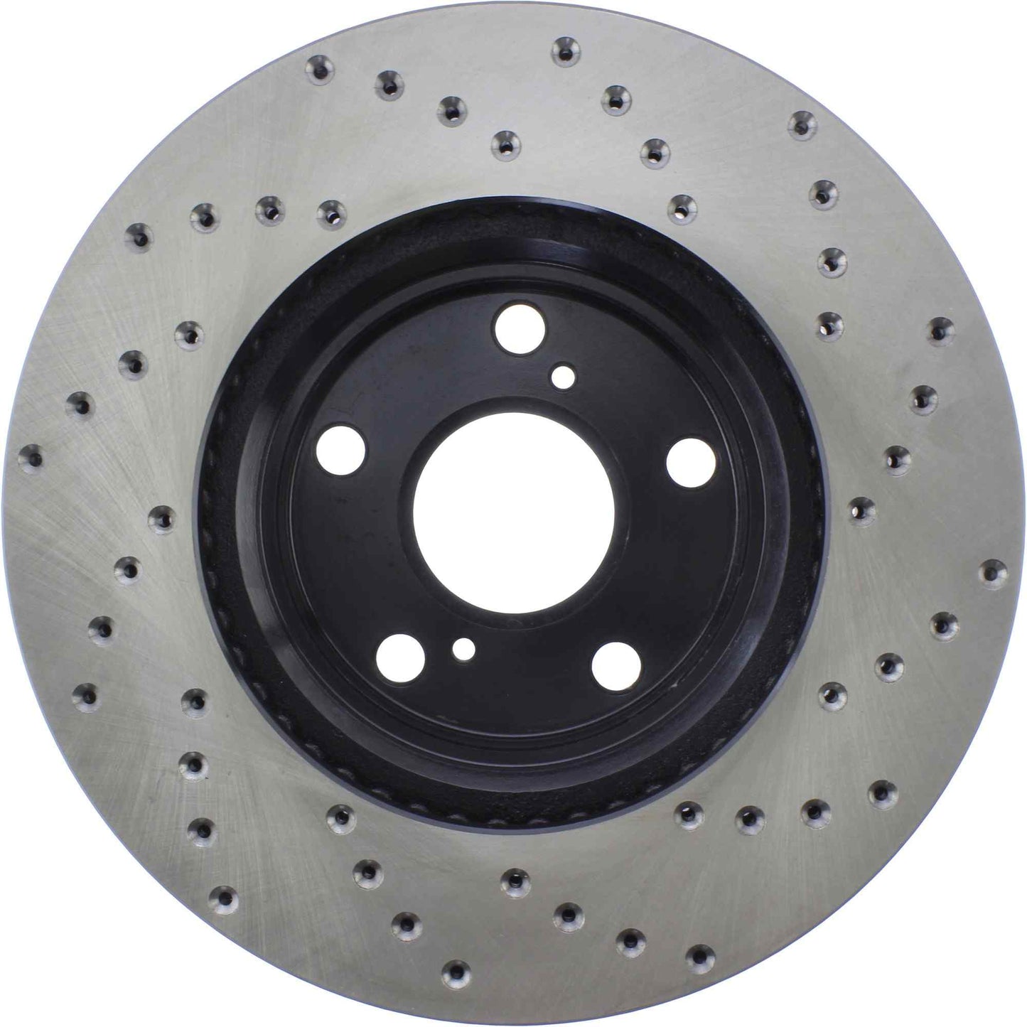 StopTech Sport Cryo Cross Drilled Brake Rotor; Front Right