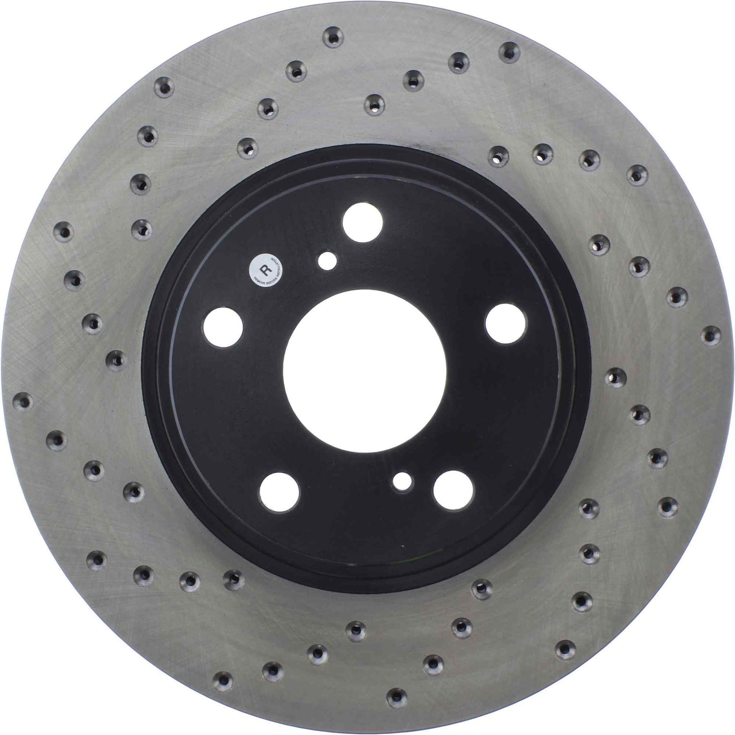 StopTech Sport Cryo Cross Drilled Brake Rotor; Front Right
