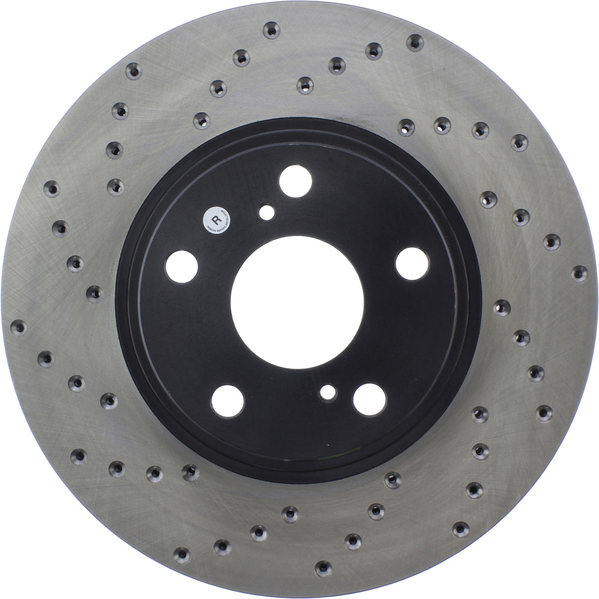 StopTech Sport Cryo Cross Drilled Brake Rotor; Front Right