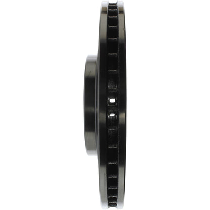 StopTech Sport Cross Drilled Brake Rotor; Front Left