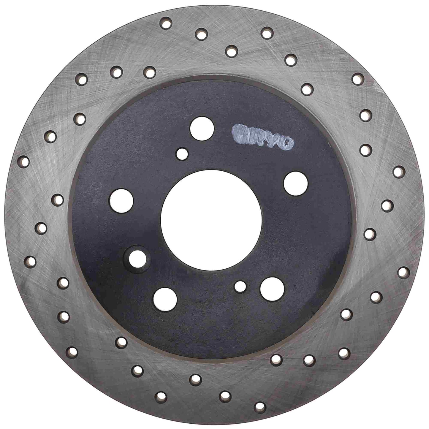 StopTech Sport Cryo Cross Drilled Brake Rotor; Rear Left