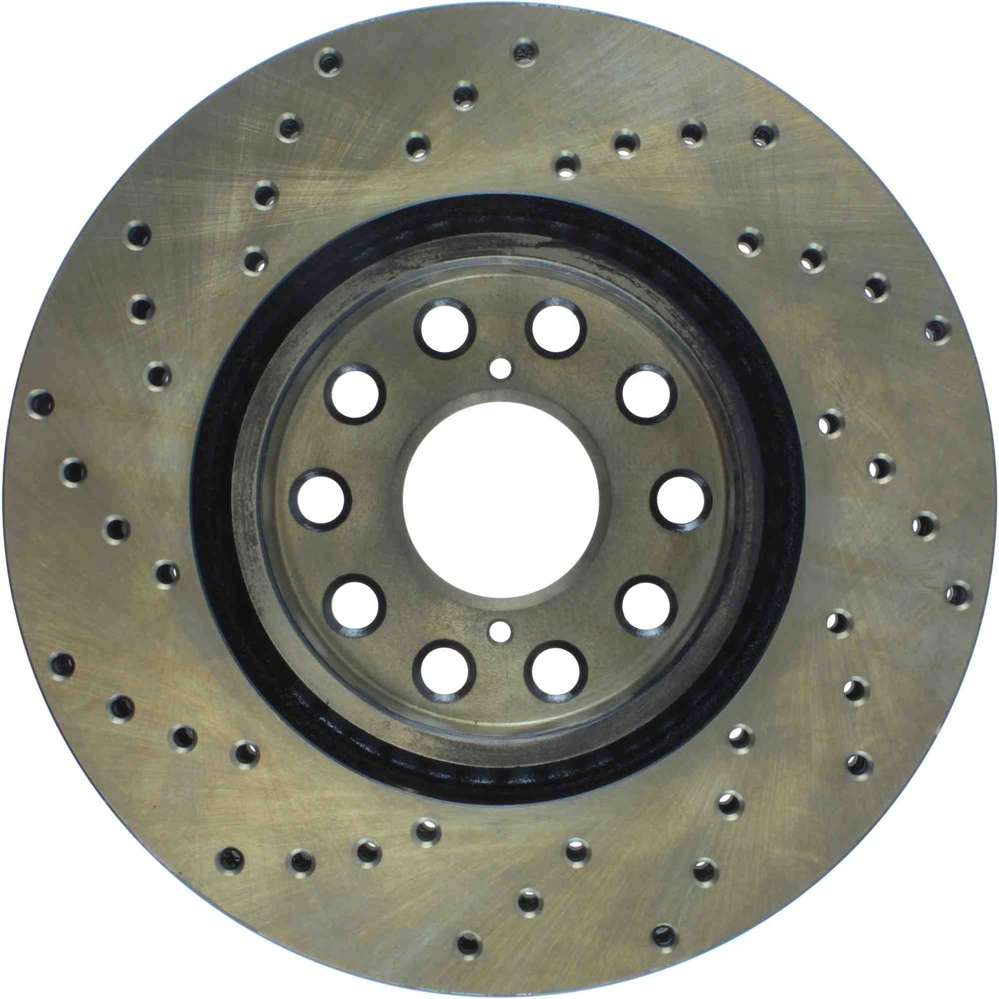 StopTech 5/93-98 Toyota Supra (Exc Turbo) Drilled Left Front Rotor 128.44102L
