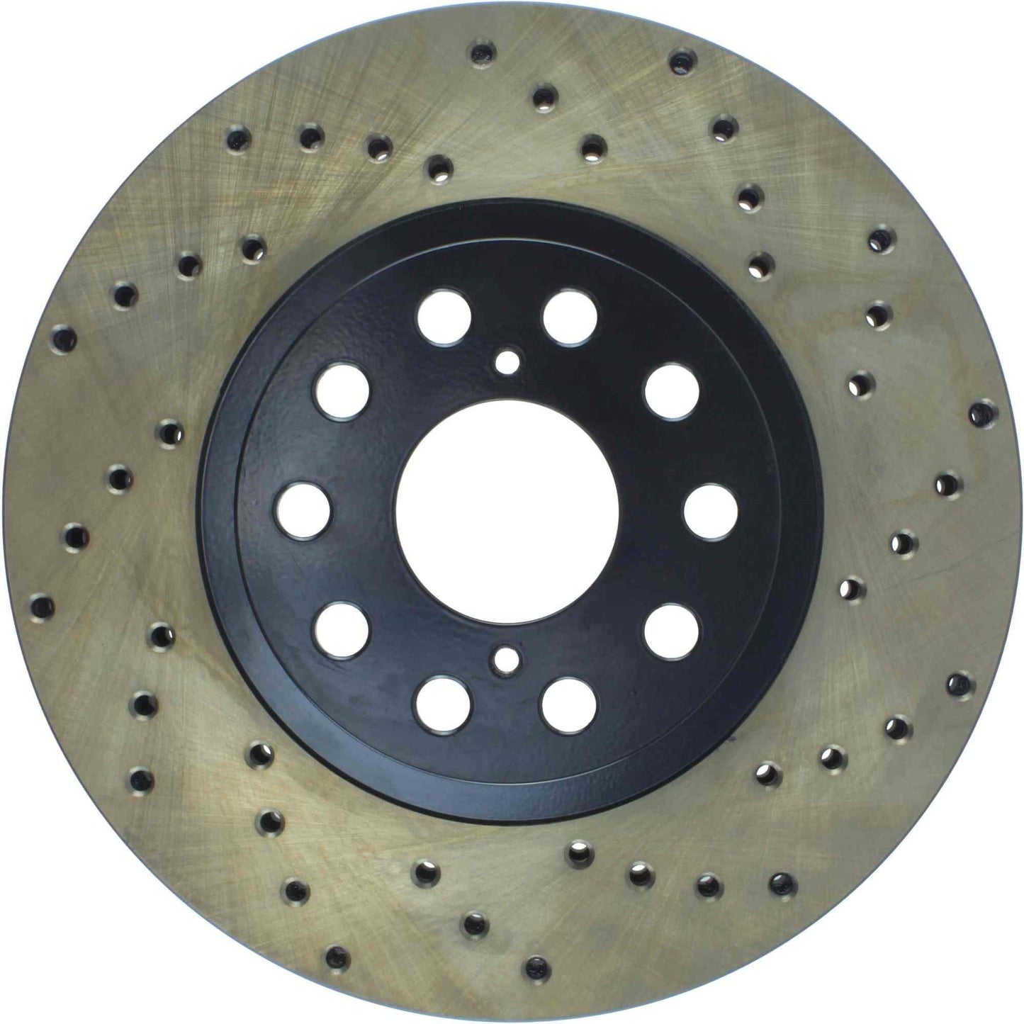 StopTech 5/93-98 Toyota Supra (Exc Turbo) Drilled Left Front Rotor 128.44102L