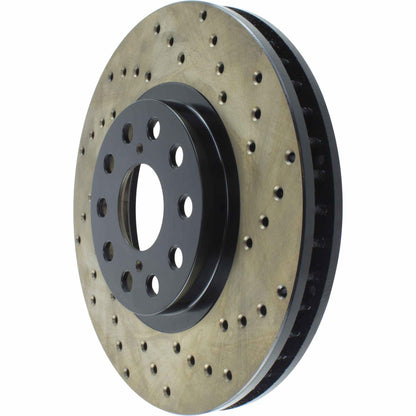 StopTech 5/93-98 Toyota Supra (Exc Turbo) Drilled Left Front Rotor 128.44102L