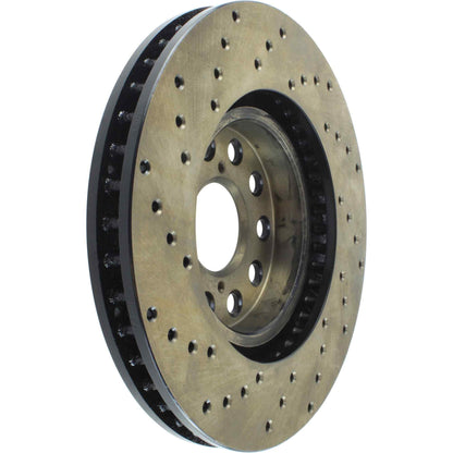 StopTech 5/93-98 Toyota Supra (Exc Turbo) Drilled Left Front Rotor 128.44102L