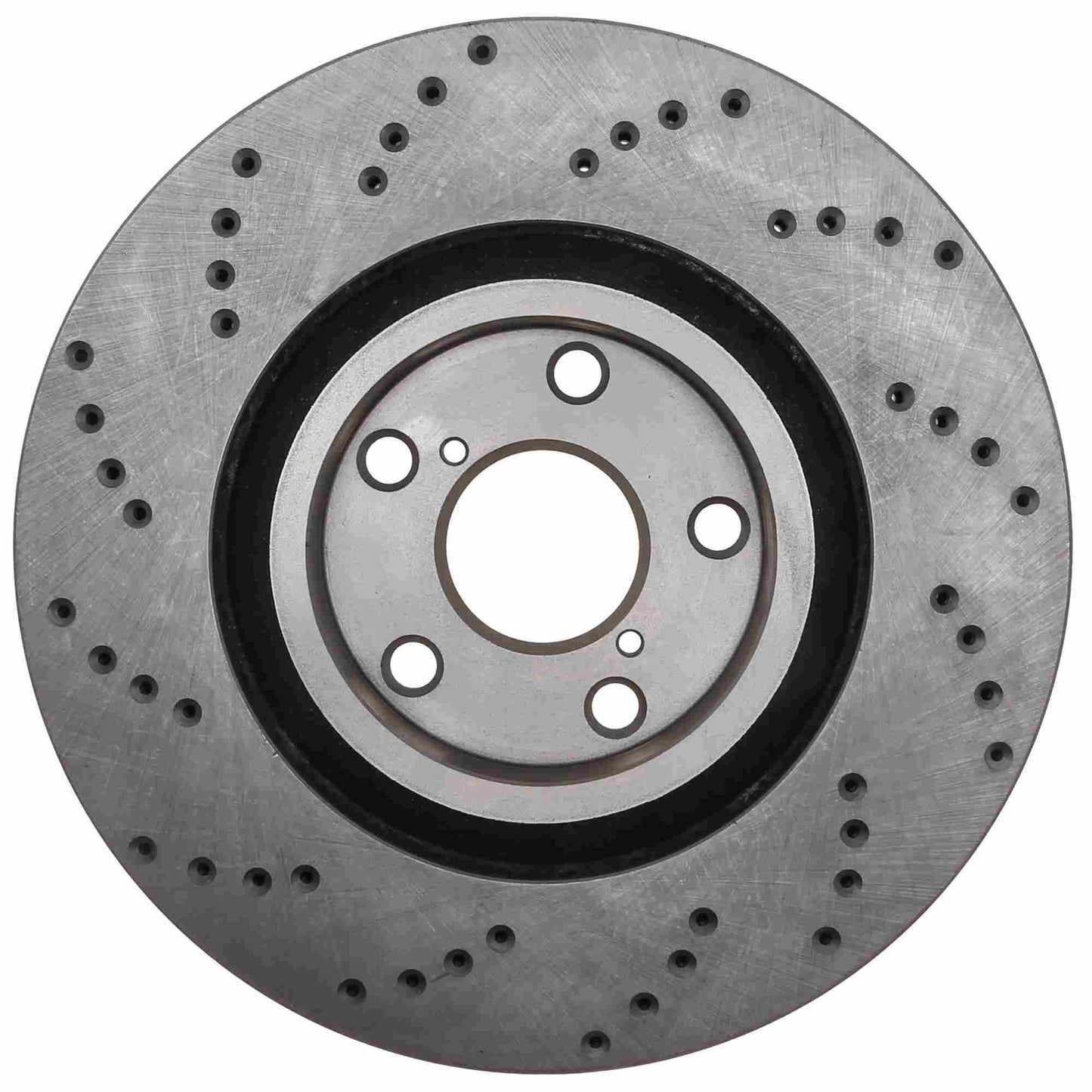 StopTech Sport Cryo Cross Drilled Brake Rotor; Front Left
