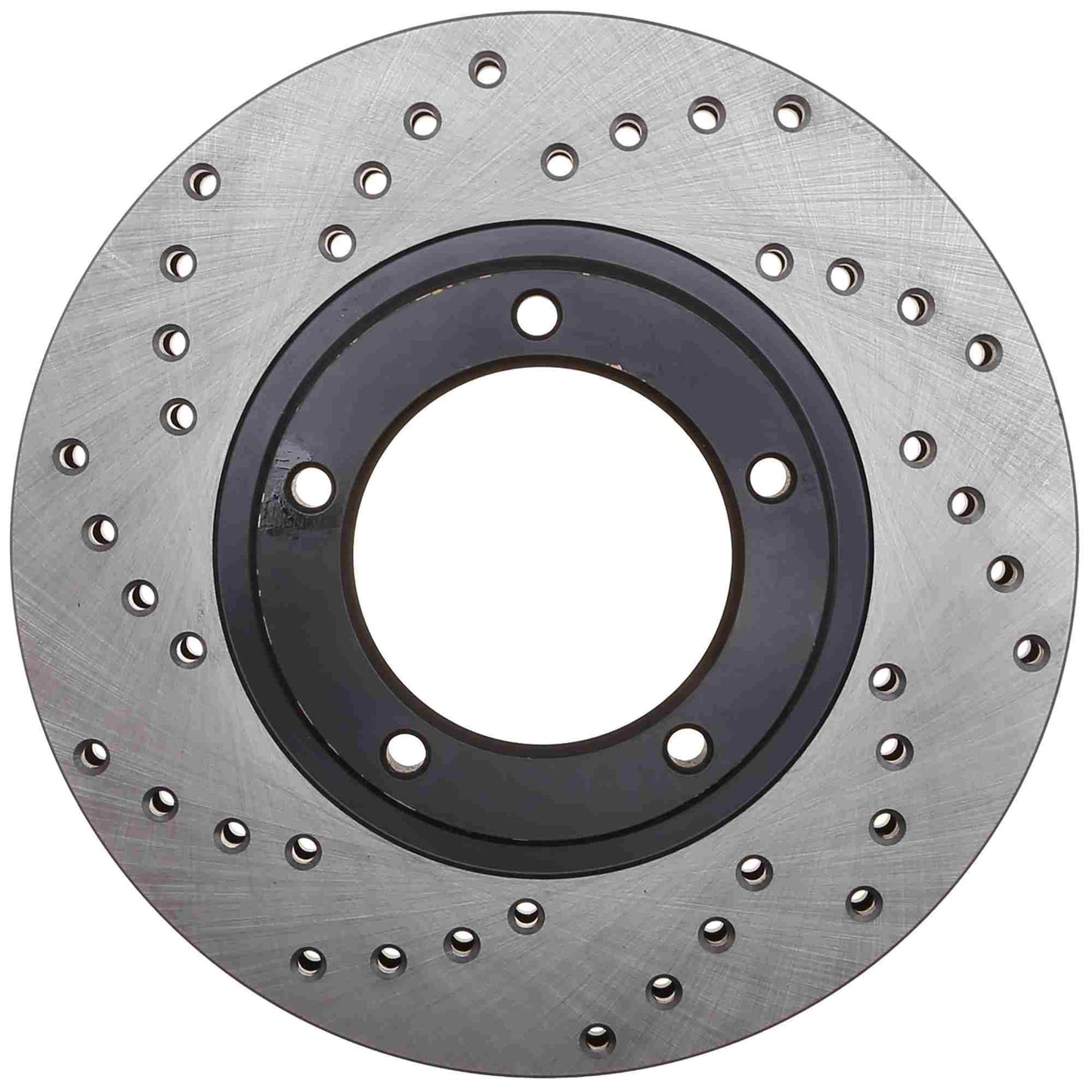 StopTech Sport Cross Drilled Brake Rotor; Front Right