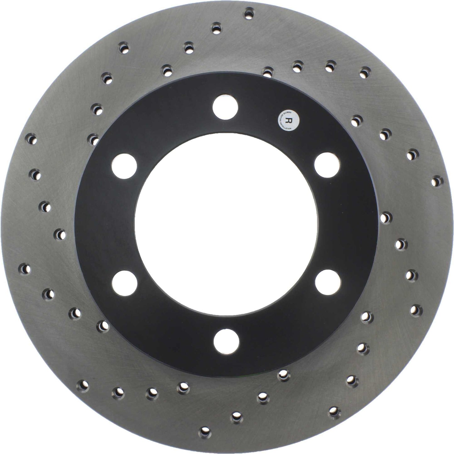 StopTech Sport Cryo Cross Drilled Brake Rotor; Front Right