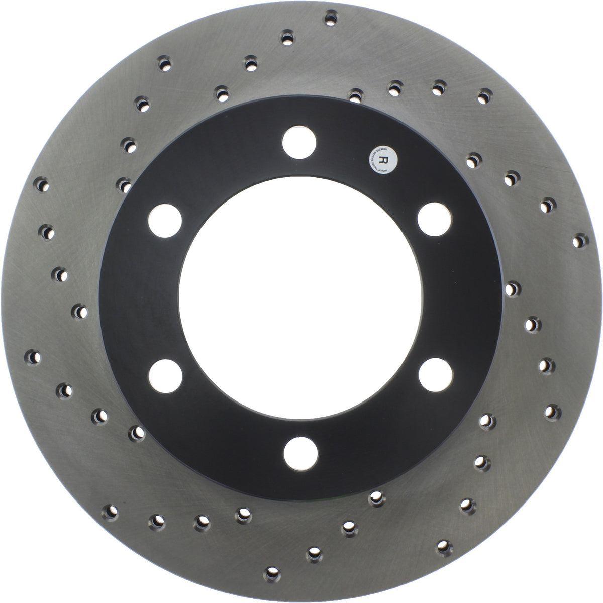 StopTech Sport Cryo Cross Drilled Brake Rotor; Front Right