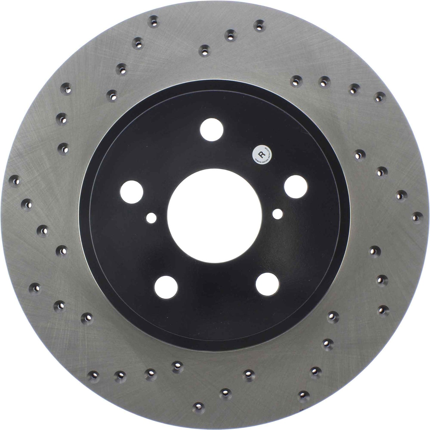 StopTech Sport Cryo Cross Drilled Brake Rotor; Front Right