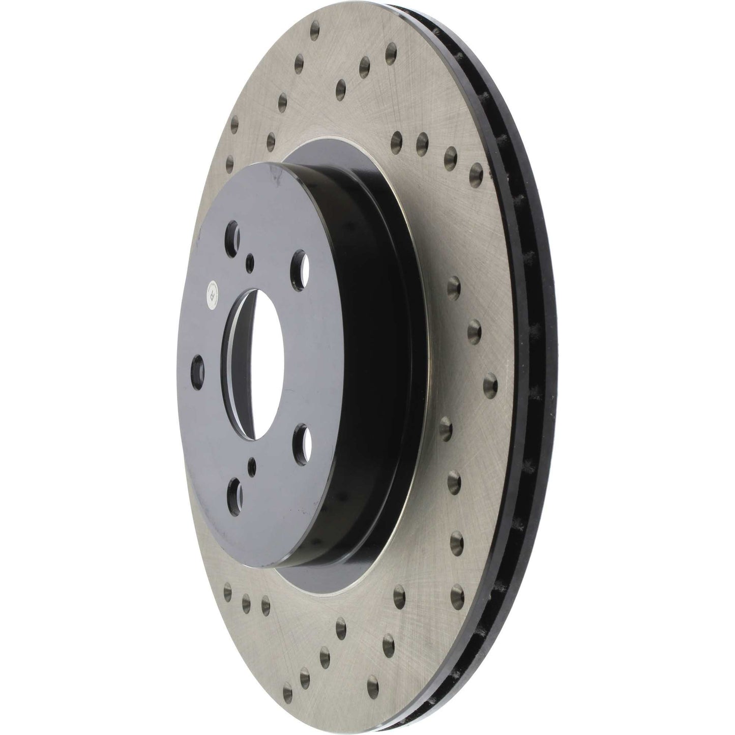 StopTech Sport Cryo Cross Drilled Brake Rotor; Front Right