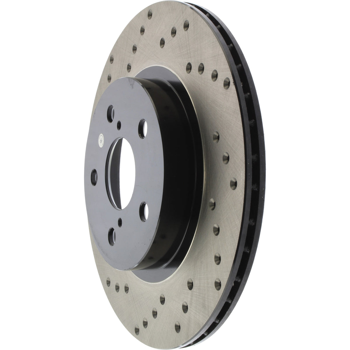 StopTech Sport Cryo Cross Drilled Brake Rotor; Front Right