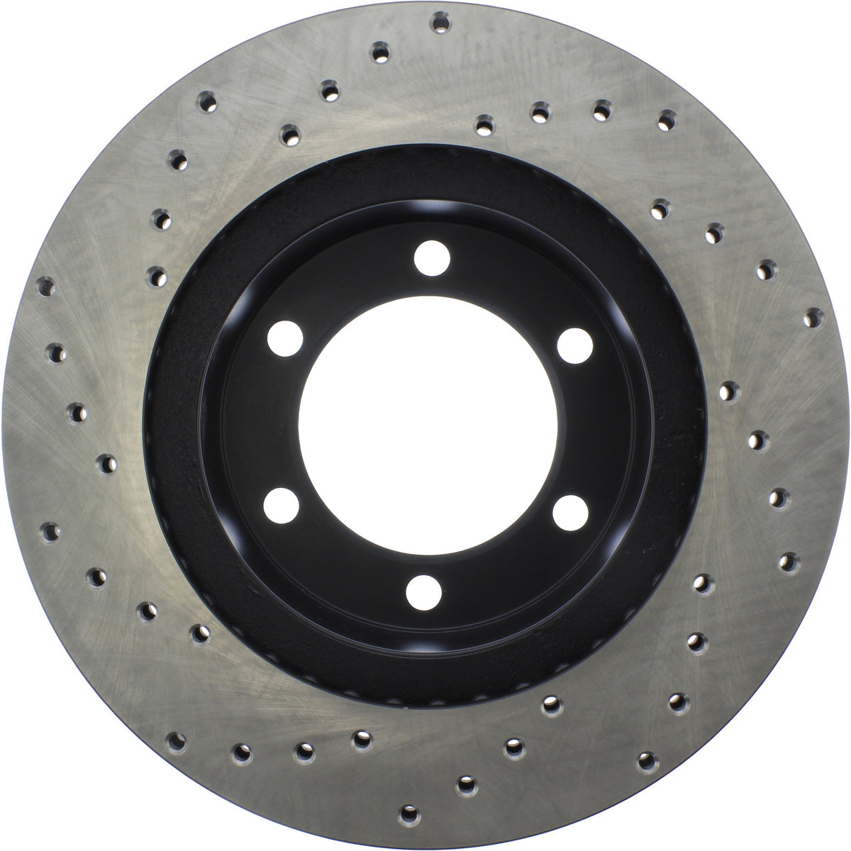 StopTech Sport Cryo Cross Drilled Brake Rotor; Front Left