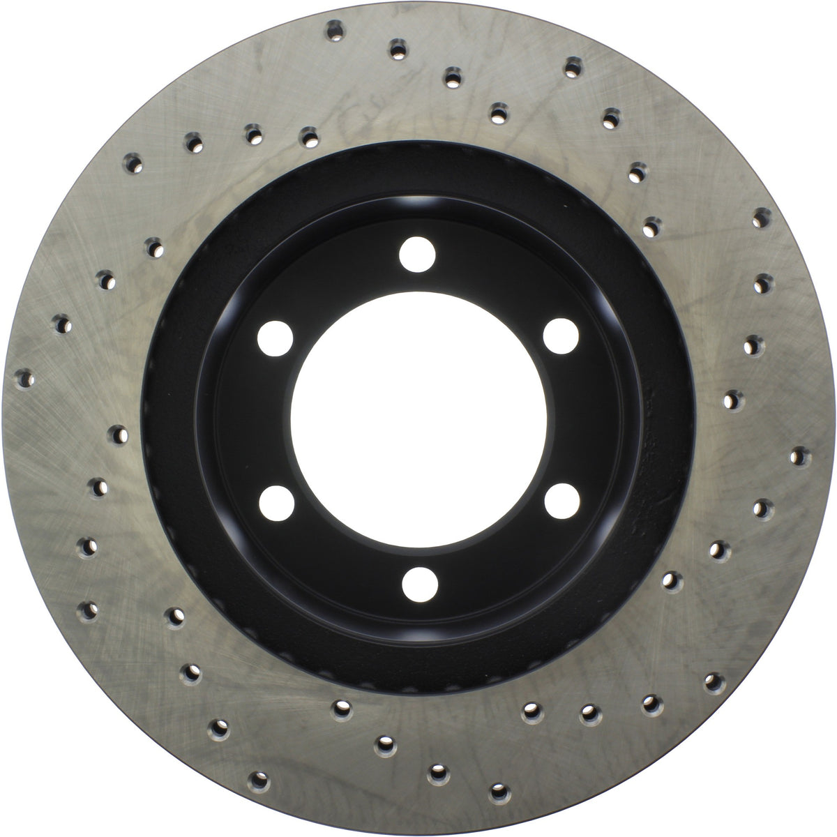 StopTech Sport Cryo Cross Drilled Brake Rotor; Front Right