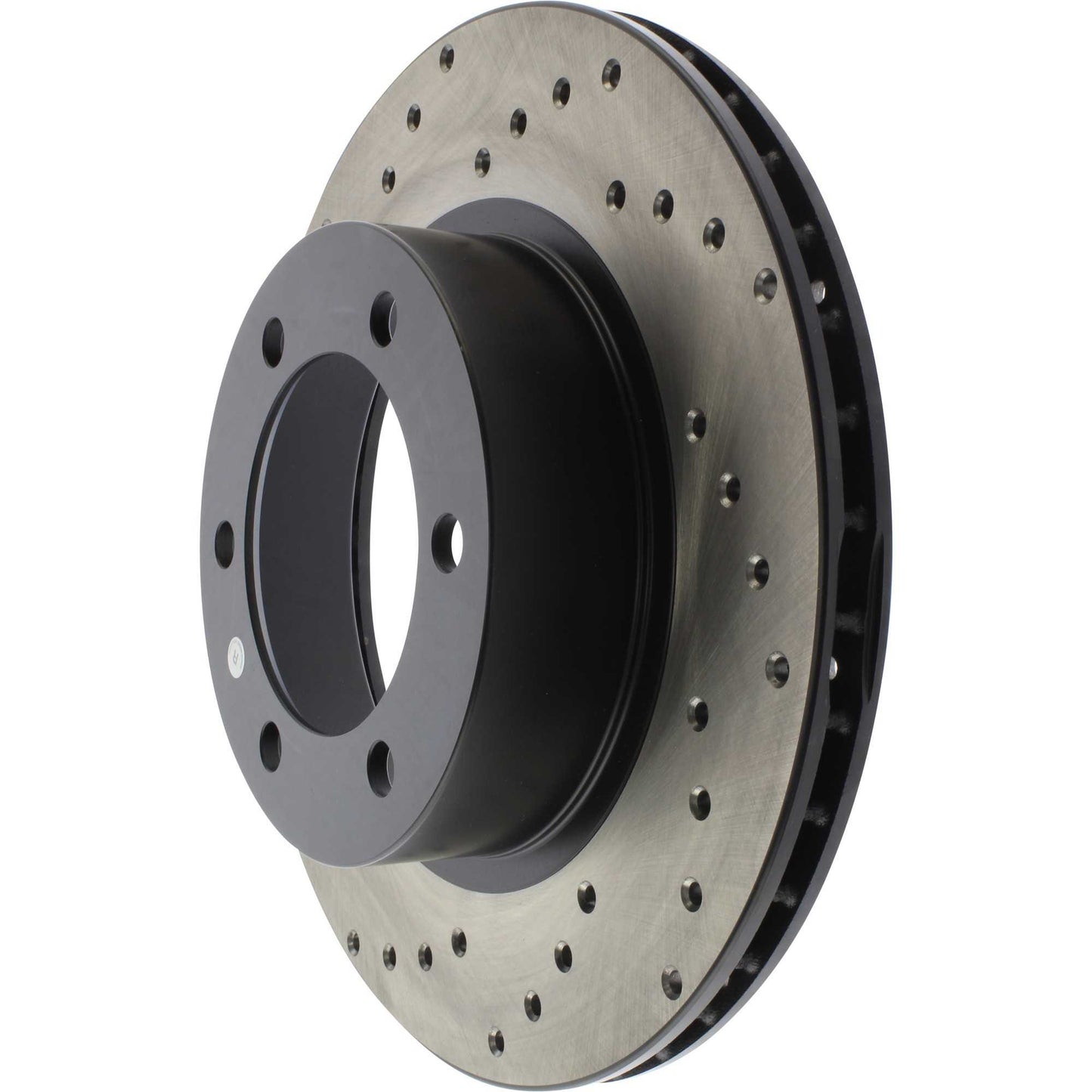 StopTech Sport Cryo Cross Drilled Brake Rotor; Front Right